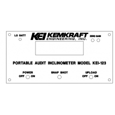 美國KEMKRAFT 便攜式審計(jì)傾角儀 KEI-123